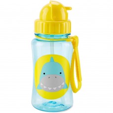 Skip Hop Zoo Straw Bottle 350ml - Shark